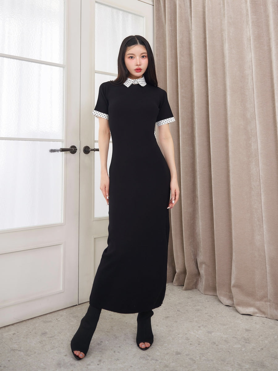 モデル:160cm(着用サイズ:FREE 着用カラー:BLK)