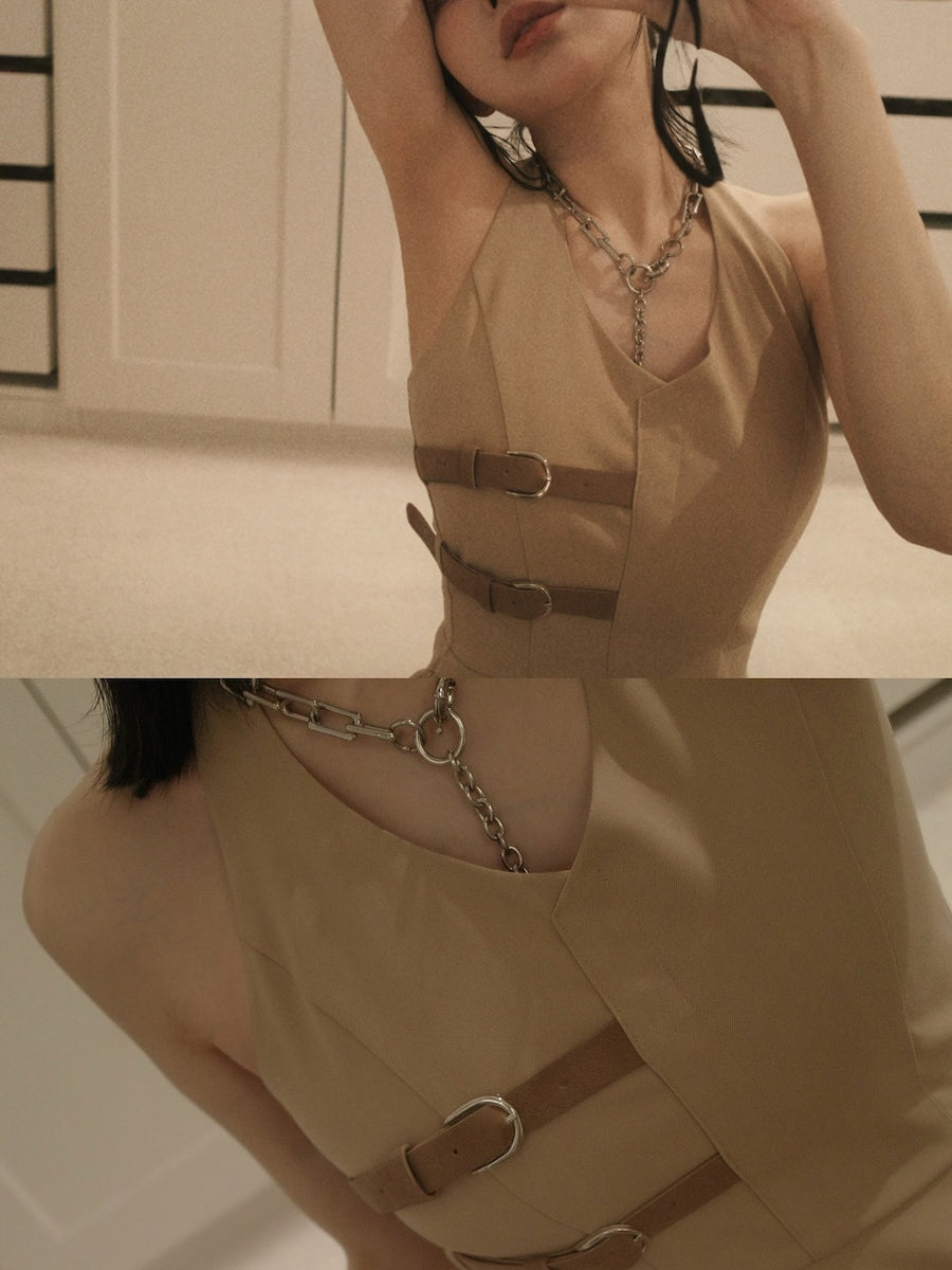 モデル:160cm(着用サイズ:FREE 着用カラー:BEG)