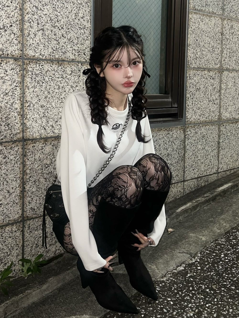 モデル:160cm(着用サイズ:FREE 着用カラー:D)