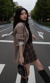 モデル:160cm(着用サイズ:S 着用カラー:GRY)
