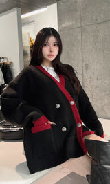 モデル:160cm(着用サイズ:FREE 着用カラー:BLK)