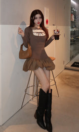 モデル:160cm(着用サイズ:FREE 着用カラー:MOC)