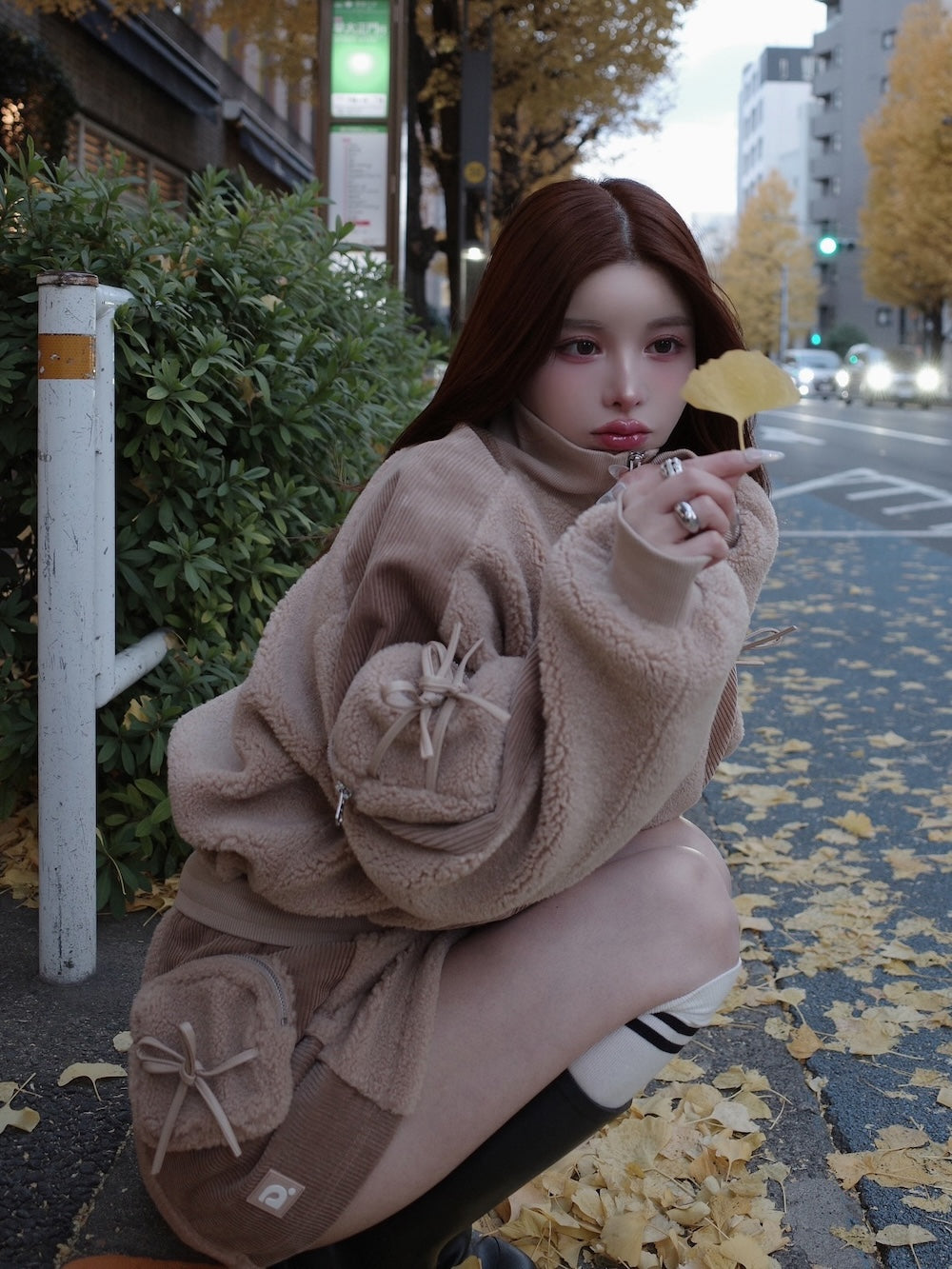 モデル:160cm(着用サイズ:FREE 着用カラー:BEG)