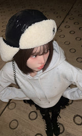 モデル:160cm(着用サイズ:FREE 着用カラー:GRY)