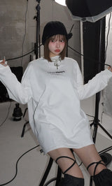 モデル:160cm(着用サイズ:FREE 着用カラー:WHT)