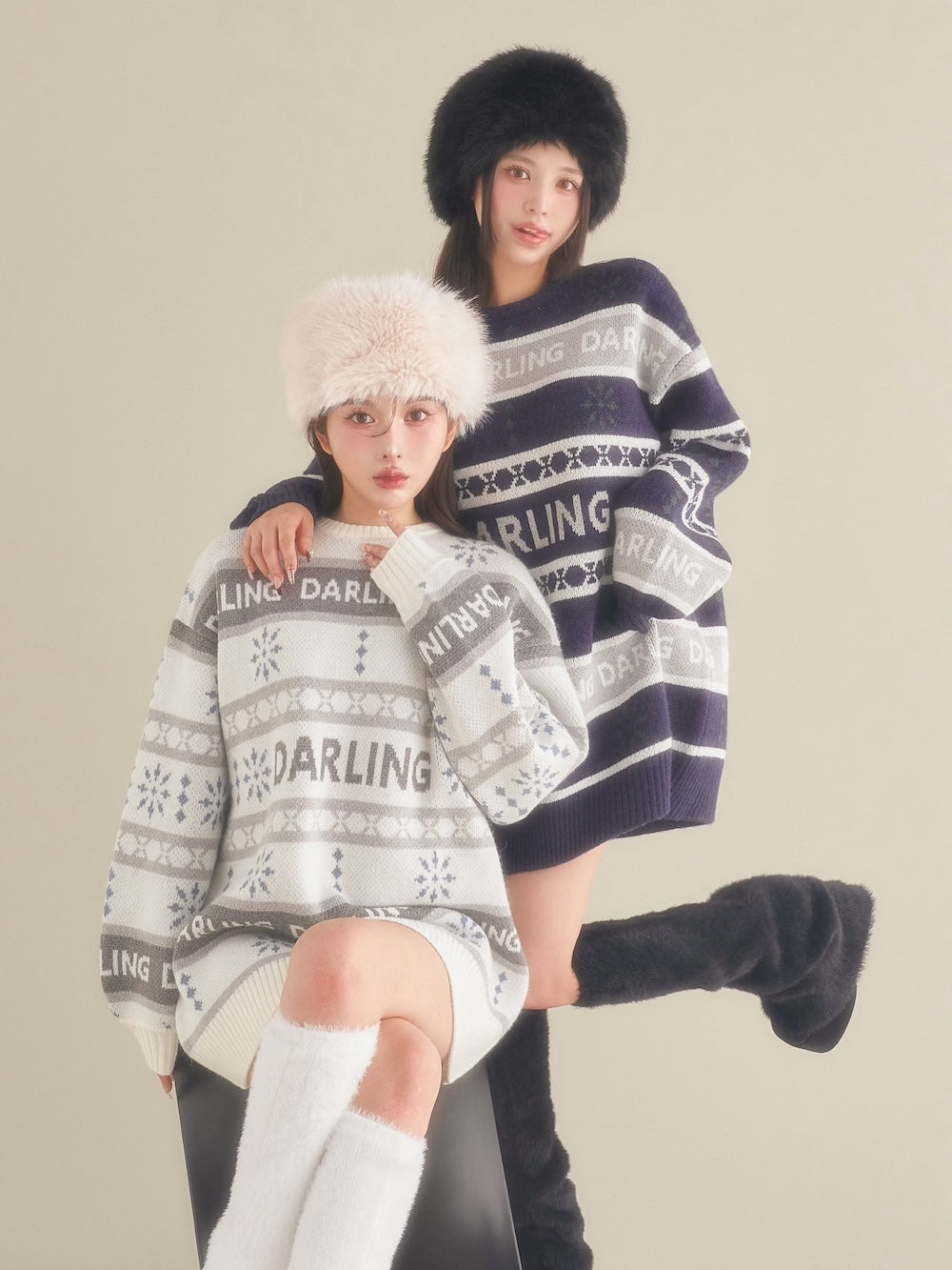 【WHT】160cm/FREE 【BLK】155cm/FREE