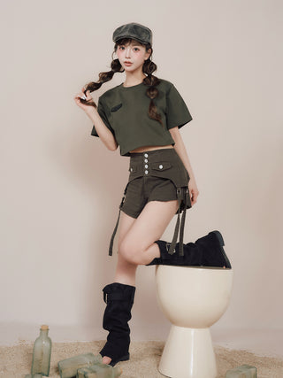 モデル:158cm(着用サイズ:FREE 着用カラー:C-GRY)