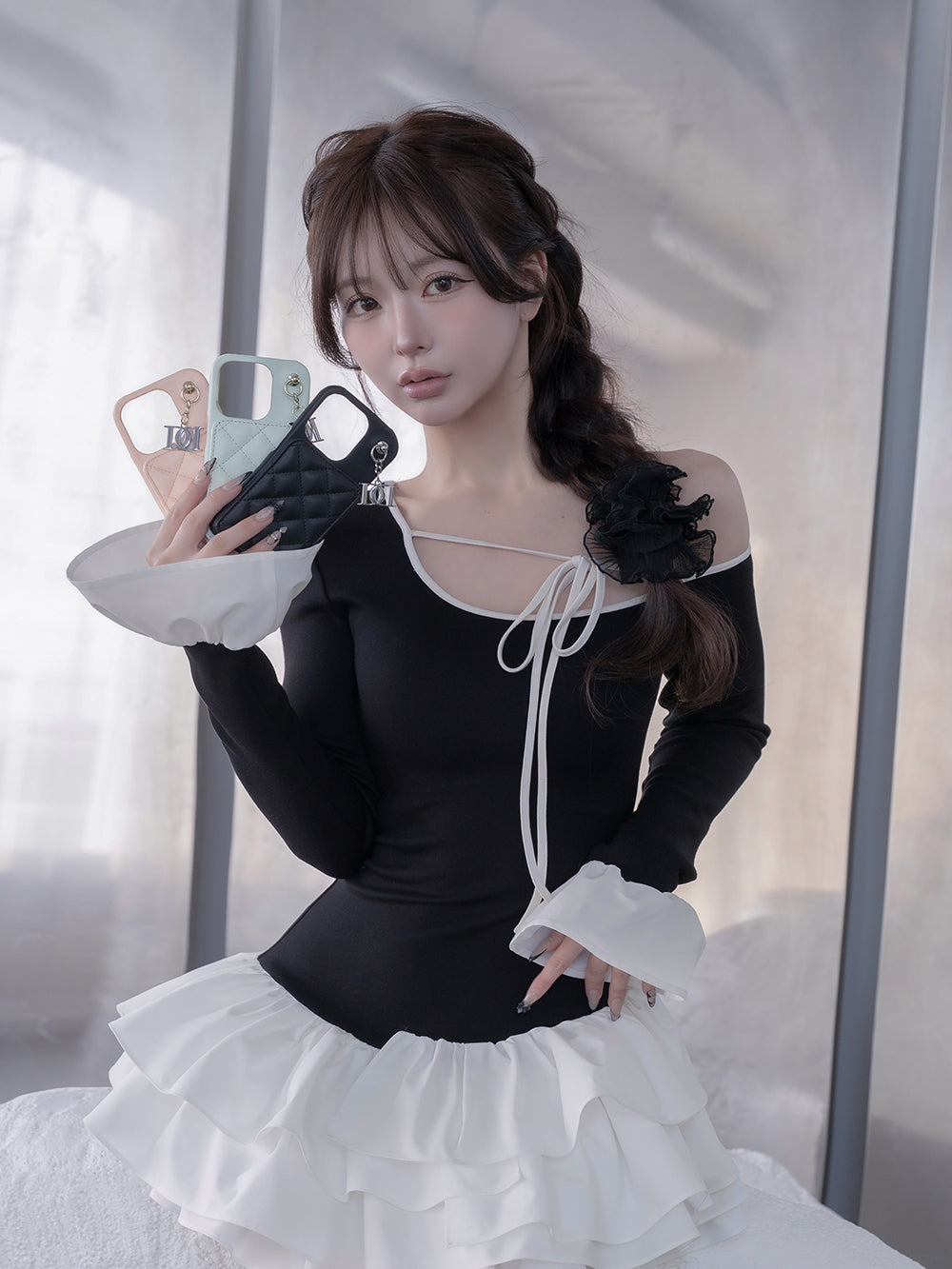 サイズ:15pro カラー:PNK/SAX/BLK