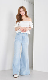 モデル:158cm(着用サイズ:FREE 着用カラー:WHT)