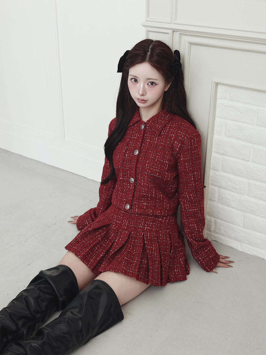 モデル:158cm(着用サイズ:FREE 着用カラー:BRD)