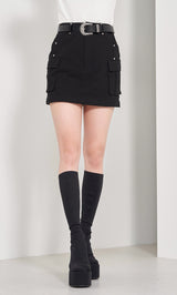 モデル:158cm(着用サイズ:S 着用カラー:BLK)