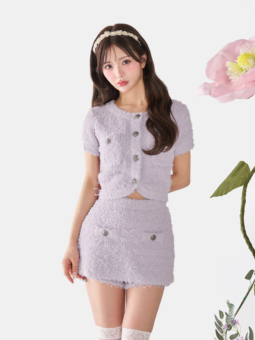 モデル:158cm(着用サイズ:FREE 着用カラー:LLC)
