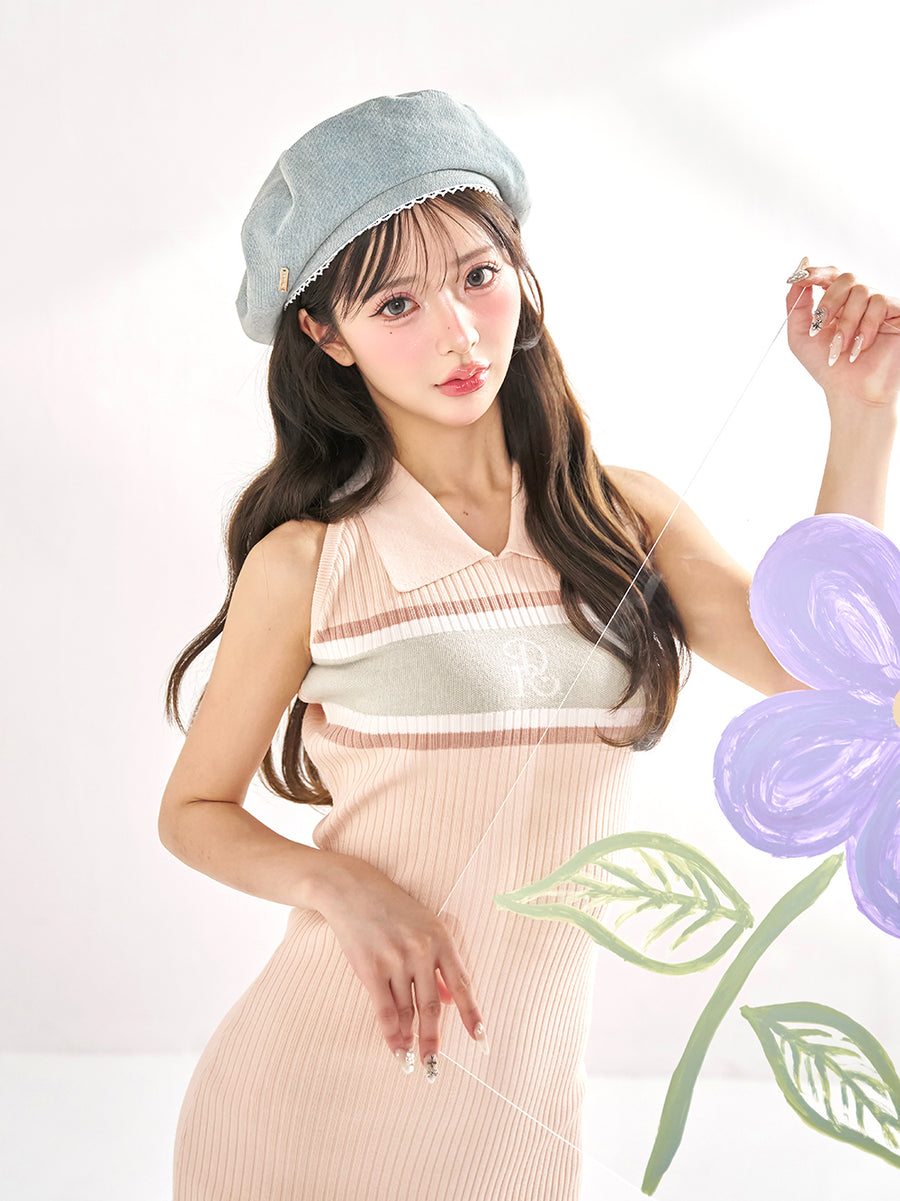 モデル:158cm(着用サイズ:FREE 着用カラー:PNK)