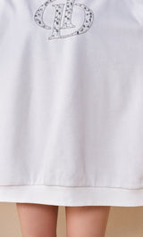 モデル:158cm(着用サイズ:FREE 着用カラー:WHT)