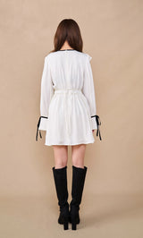 モデル:158cm(着用サイズ:FREE 着用カラー:WHT)