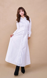 モデル:158cm(着用サイズ:FREE 着用カラー:WHT)