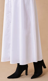 モデル:158cm(着用サイズ:FREE 着用カラー:WHT)