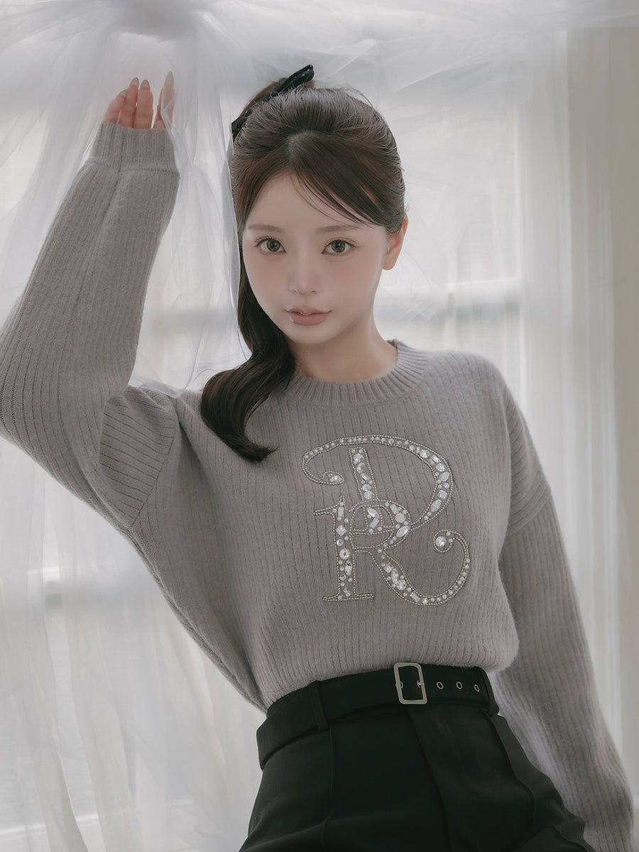 モデル:158cm(着用サイズ:FREE 着用カラー:GRY)