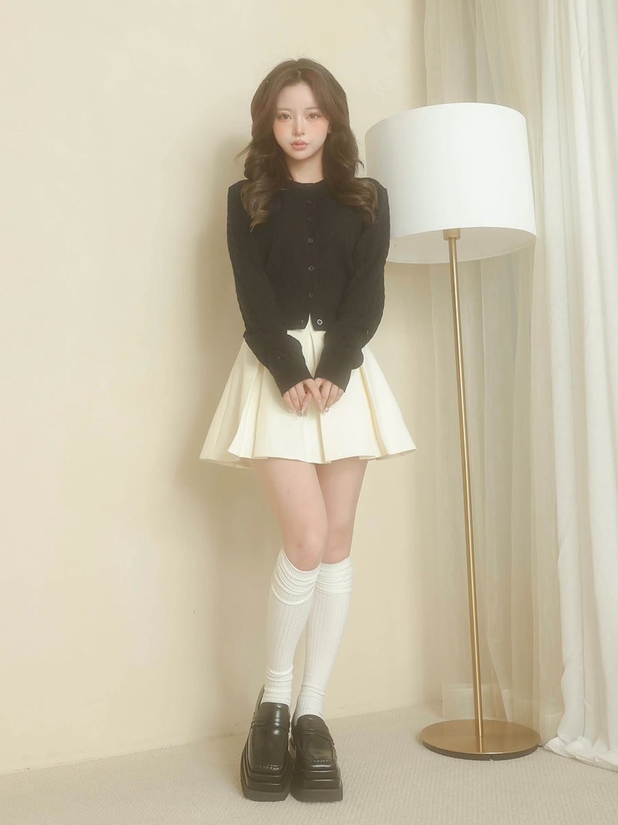 モデル:158cm(着用サイズ:FREE 着用カラー:BLK)