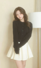 モデル:158cm(着用サイズ:FREE 着用カラー:BLK)