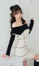 モデル:158cm(着用サイズ:FREE 着用カラー:IVO)