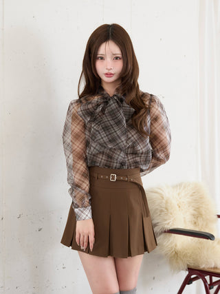 モデル:158cm(着用サイズ:FREE 着用カラー:BRN)