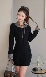 モデル:158cm(着用サイズ:FREE 着用カラー:BLK)