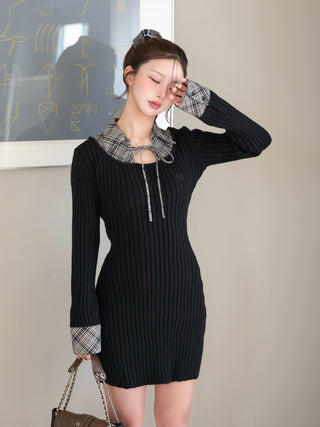 モデル:158cm(着用サイズ:FREE 着用カラー:BLK)