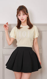 モデル:158cm(着用サイズ:FREE 着用カラー:IVO)