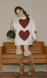 モデル:158cm(着用サイズ:FREE 着用カラー:IVO)