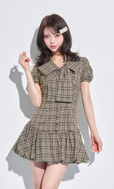 モデル:158cm(着用サイズ:FREE 着用カラー:BEG)