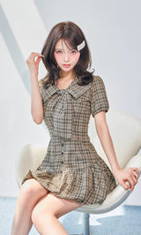 モデル:158cm(着用サイズ:FREE 着用カラー:BEG)