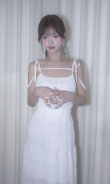 モデル:158cm(着用サイズ:FREE 着用カラー:WHT)