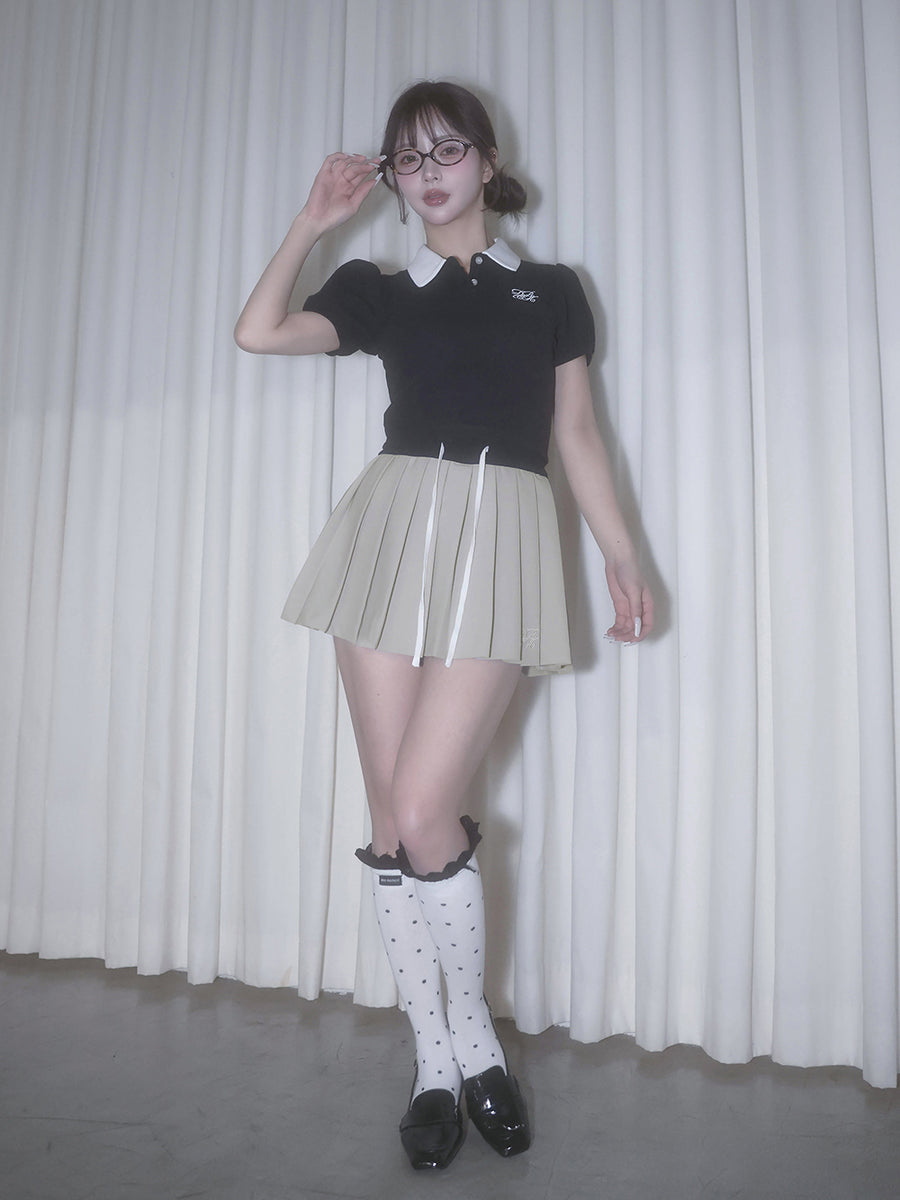 モデル:158cm(着用サイズ:FREE 着用カラー:BLK)