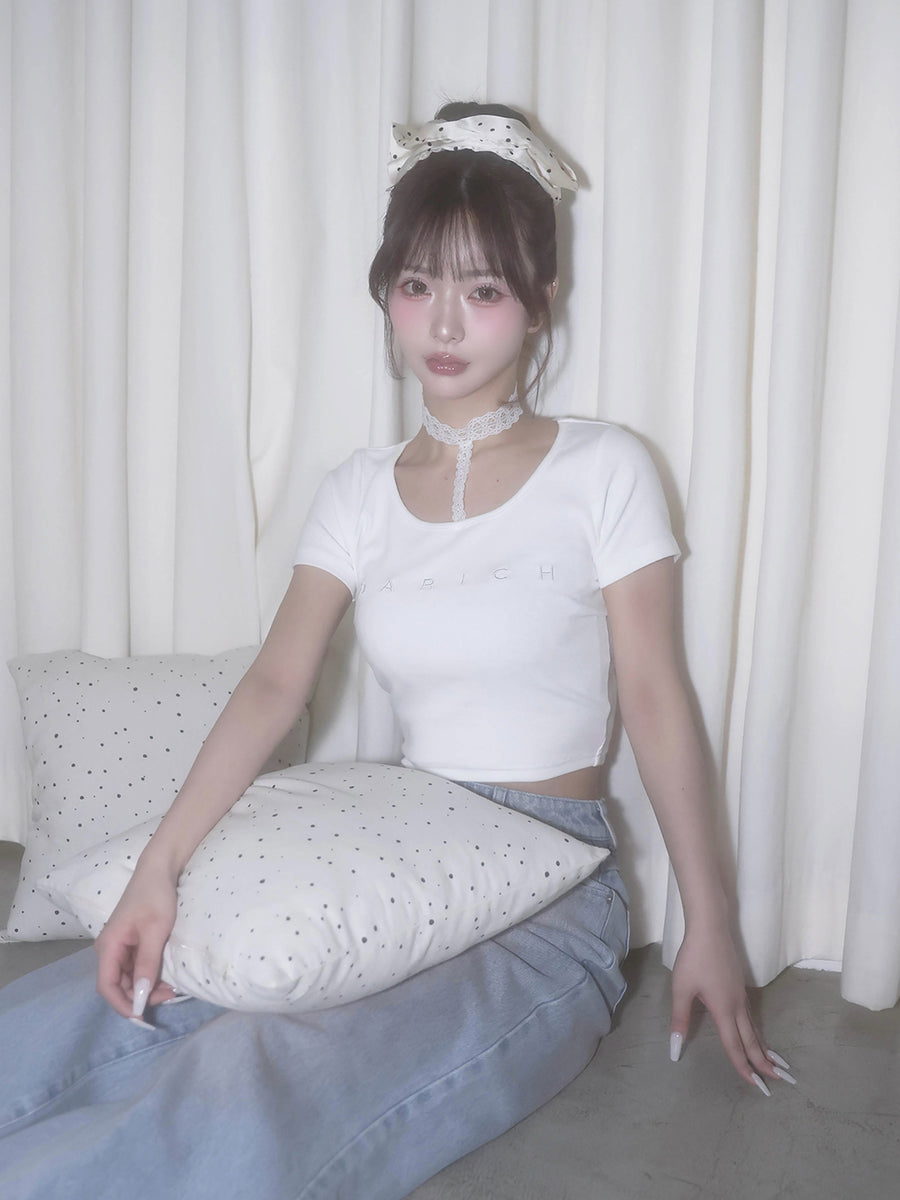 モデル:158cm(着用サイズ:FREE 着用カラー:WHT)