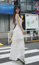 モデル:158cm(着用サイズ:FREE 着用カラー:WHT)