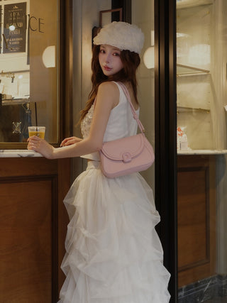 モデル:158cm(着用サイズ:FREE 着用カラー:IVO)