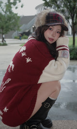 モデル:158cm(着用サイズ:FREE 着用カラー:BRD)