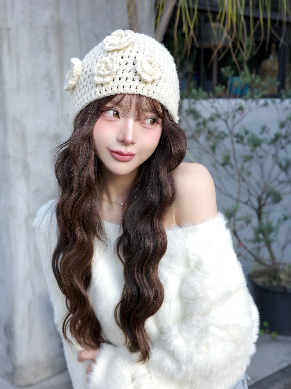 サイズ:FREE カラー:IVO