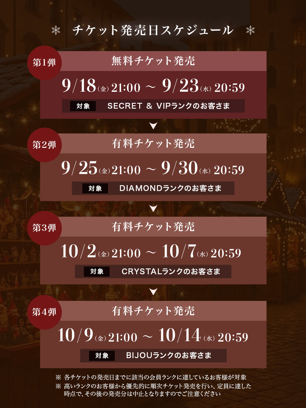 【チケット】Darich Secret Day