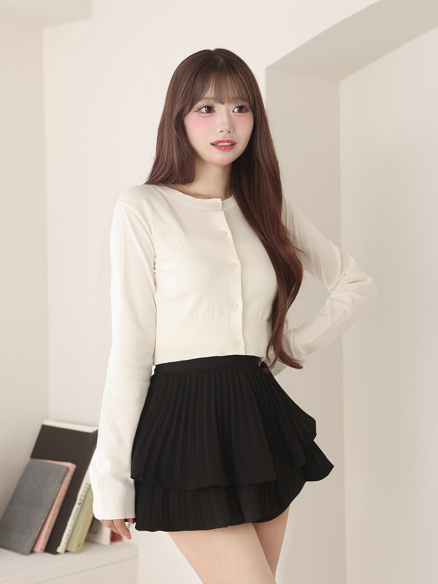 モデル:158cm(着用サイズ:FREE 着用カラー:WHT)