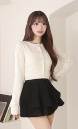 モデル:158cm(着用サイズ:FREE 着用カラー:WHT)