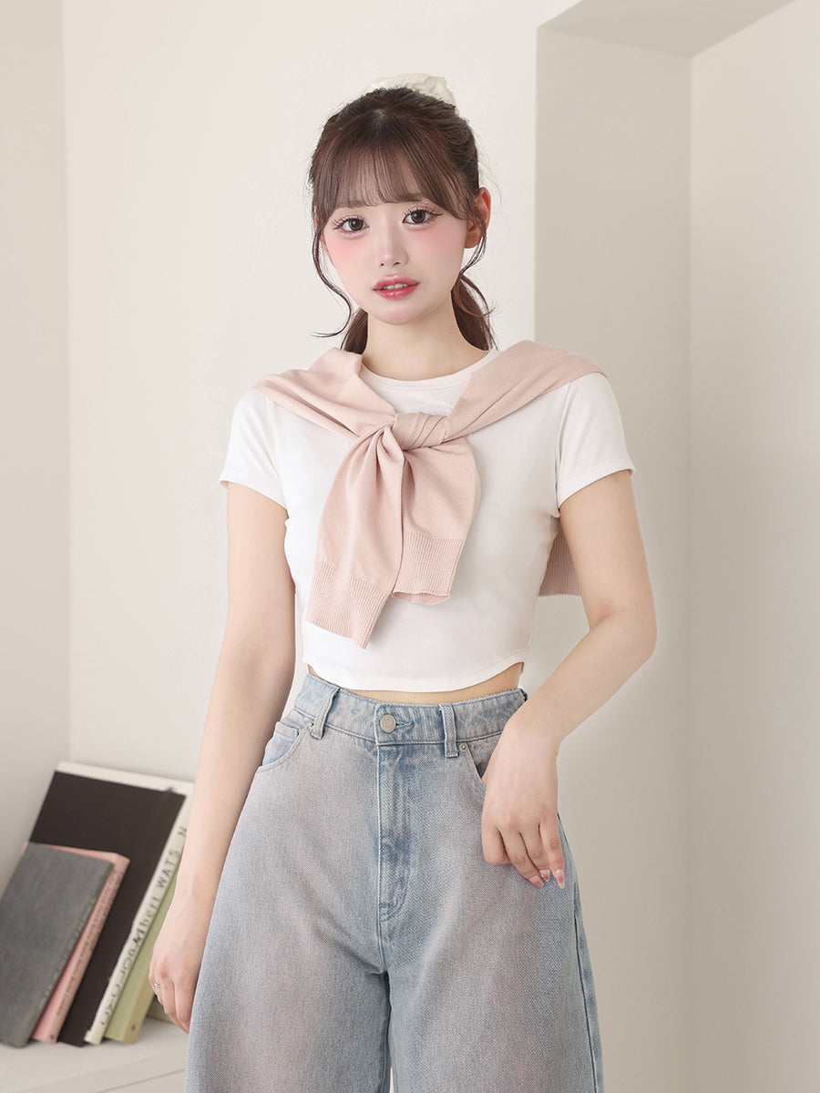 モデル:158cm(着用サイズ:FREE 着用カラー:PNK)