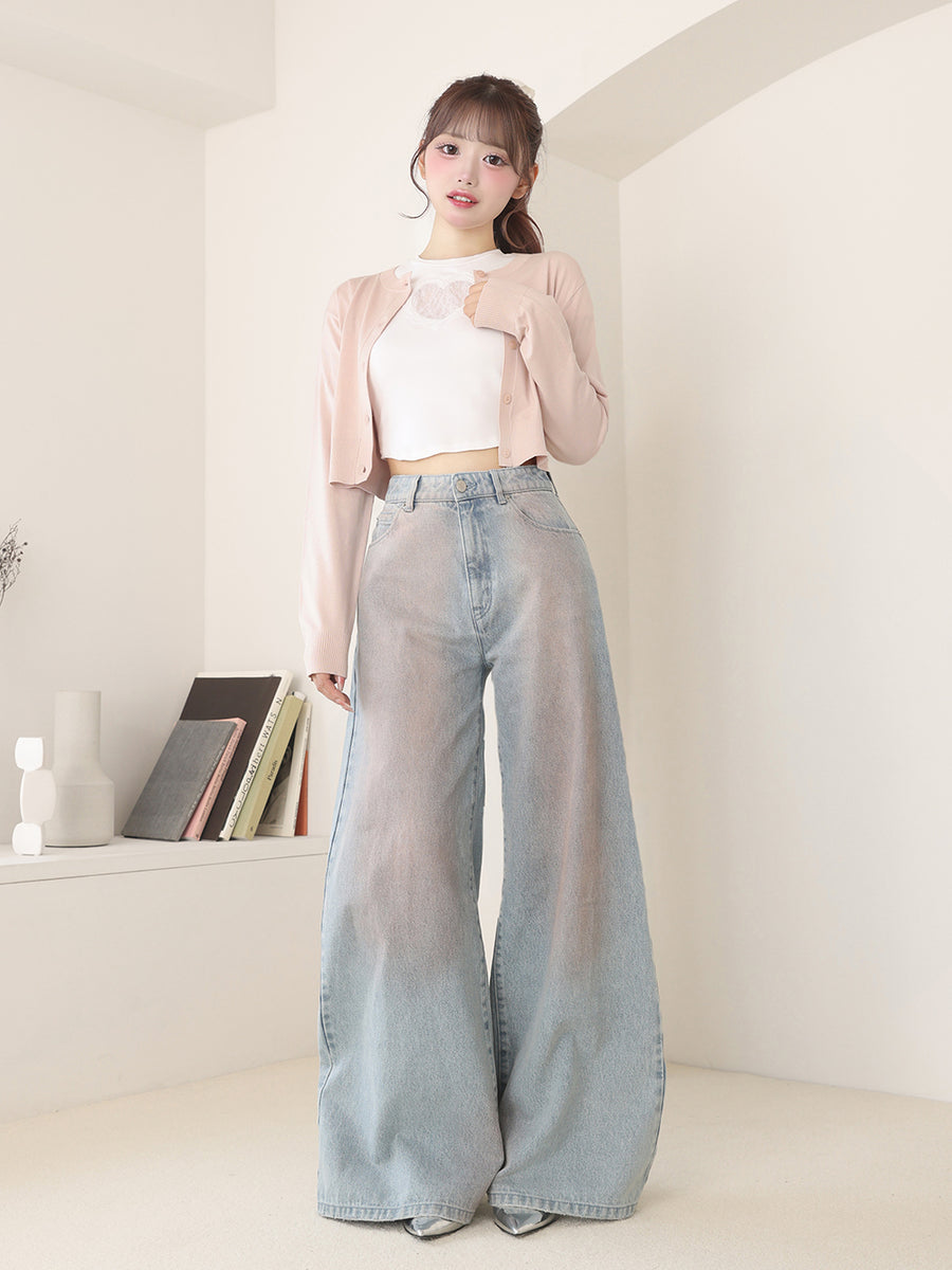 モデル:158cm(着用サイズ:FREE 着用カラー:PNK)