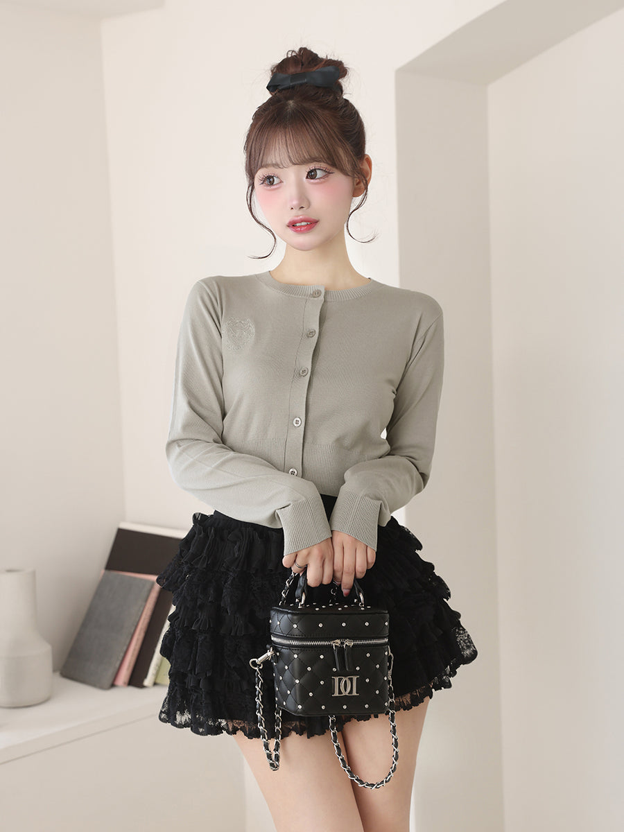 モデル:158cm(着用サイズ:FREE 着用カラー:GRY)