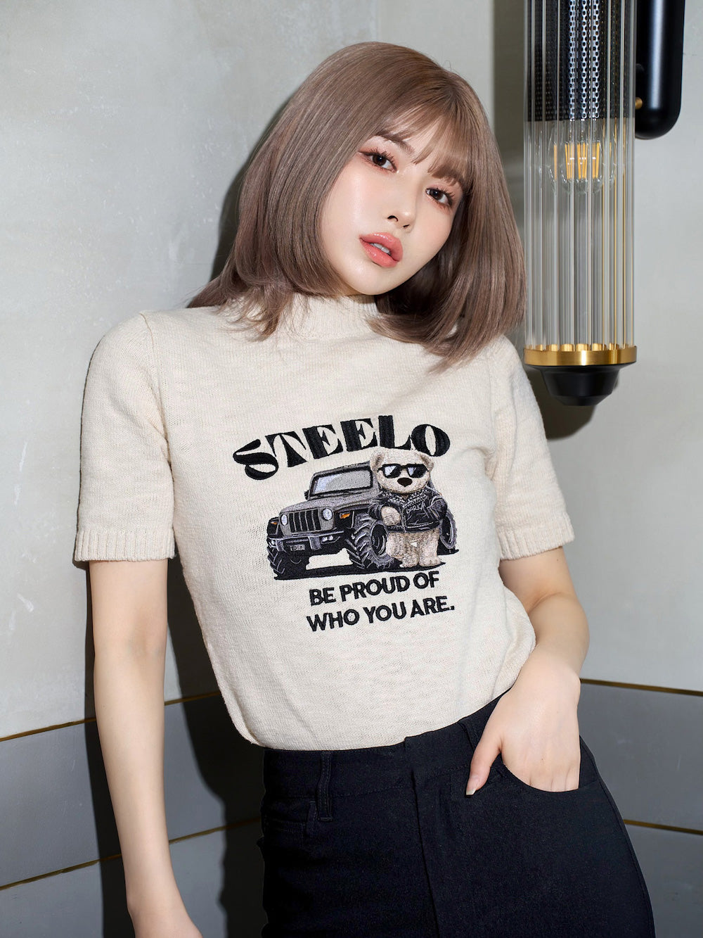 ベアトップス ベアtシャツ