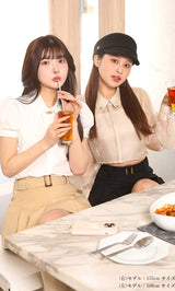 モデル:155cm(着用サイズ:FREE 着用カラー:BEG)