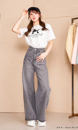 アニマルシルエットTシャツ