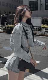ドロップショルダーショートGジャン