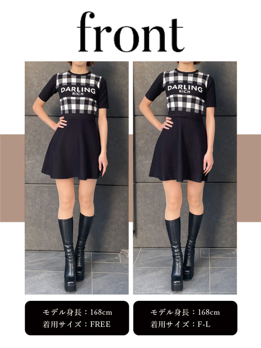 モデル:168cm(着用サイズ:FREE/F-L 着用カラー:BLK)